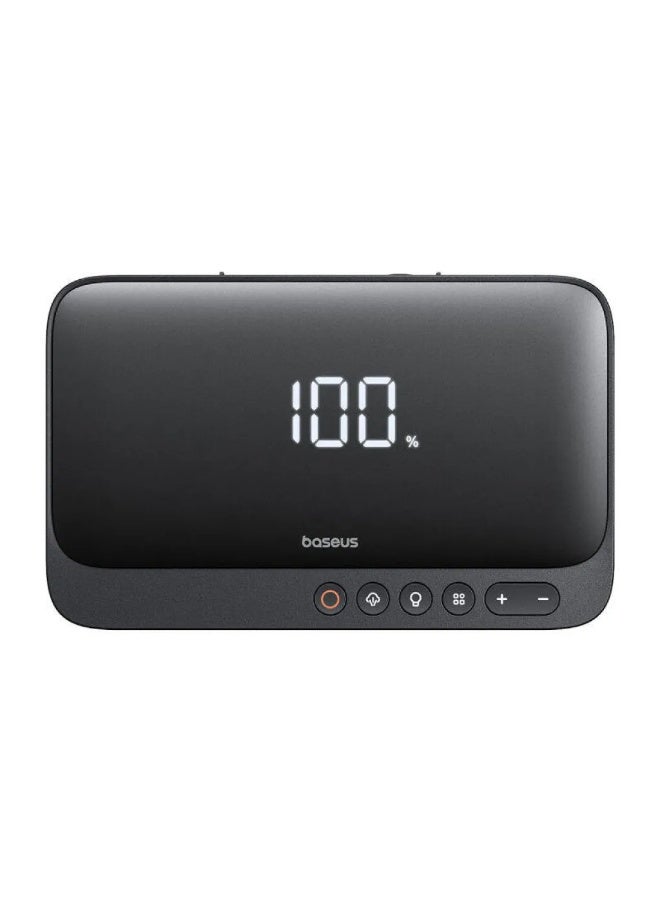 بيسوس جهاز 4 في 1 بادئ تشغيل بطارية 600 أمبير للسيارة ومنفاخ هواء للإطارات وباور بنك بسعة 6000MAh - Image 1